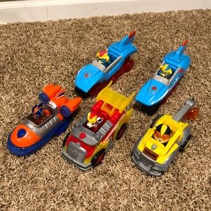 COPY - Paw Patrol Pups w/ Vehicles